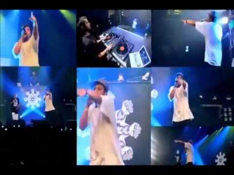 Projota Part Kamau e Max B.O - O Rap é foda (DVD Realizando Sonhos)