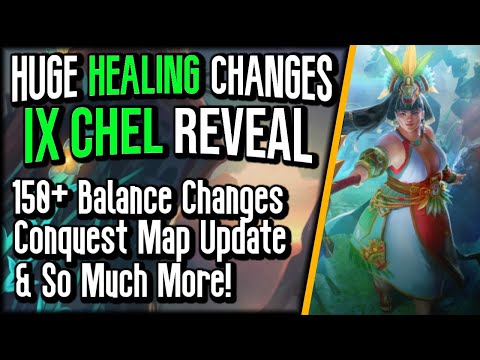 Ix Chel Reveal, HUGE Healing Rework, 150+ Balance Changes & More! | SMITE