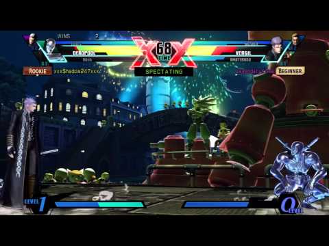 Ultimate Marvel vs Capcom 3: The Lobby - LegendaryXGee vs xxxShadow247xxx R2 4-19-12