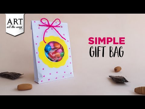 Simple Gift Bag | DIY Chocolate Bag | Paper Crafts