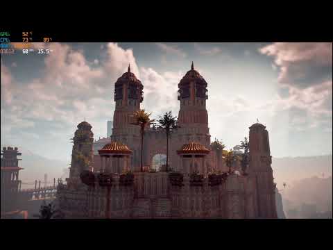 Horizon Zero Dawn Benchmark Test - AMD Ryzen 7 5800H - GeForce RTX 3060 Mobile 6GB