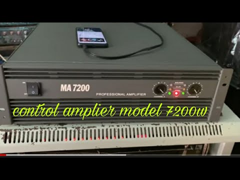 ជួសជុលអាំព្លីម៉ាក  MA 7200 w