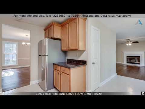 Priced at $479,999 - 13906 Heatherstone Drive, Bowie, MD 20720