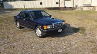 1987 Mercedes-Benz 190D 2.5 Walk Around and Drive By