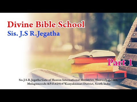 Divine Bible School, SIS J.S R.Jegatha