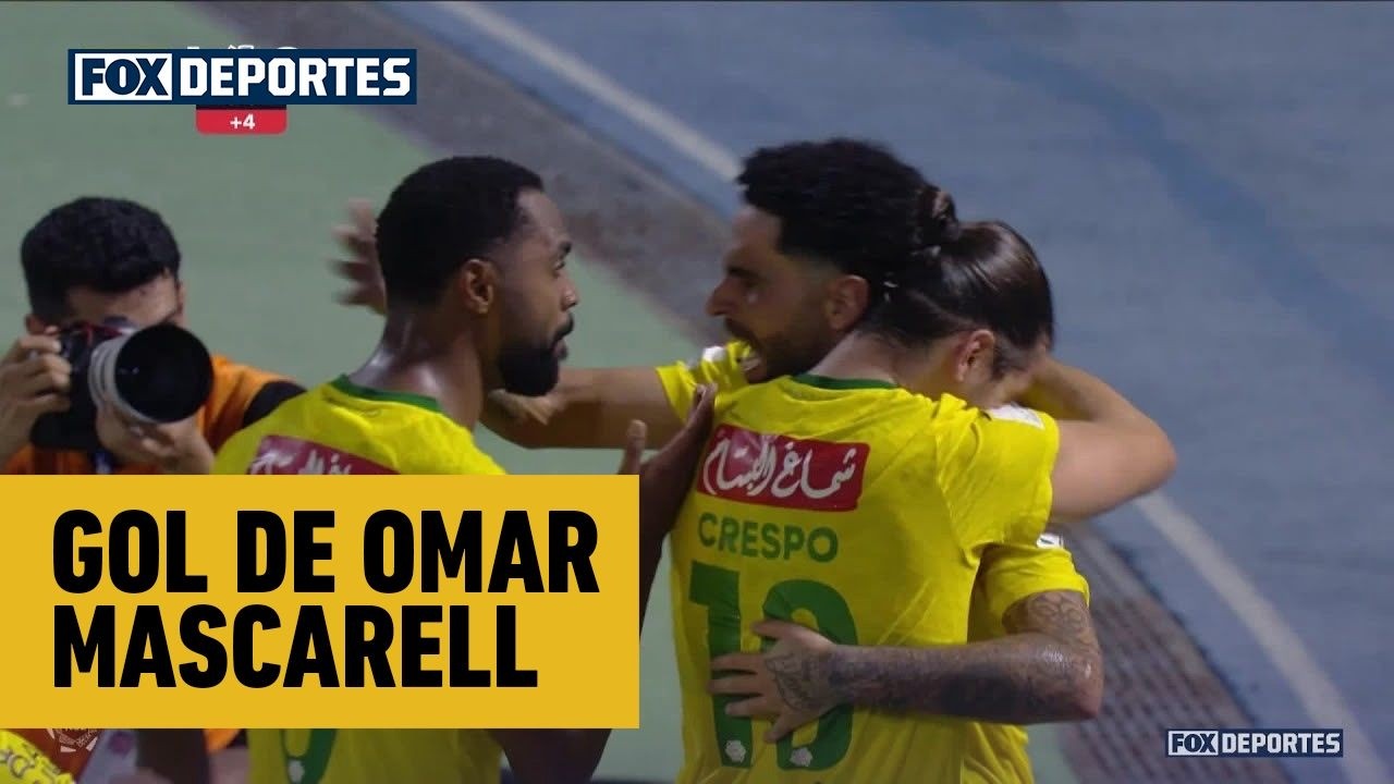 GOL DE OMAR MASCARELL 🤩🔥 | Al-Khaleej 1-0 Al-Nassr | Saudi Pro League | Jornada 7