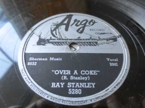 ''Over a Coke''   Ray Stanley  Argo 5280   Eddie Cochran on guitar 1957 Rockabilly