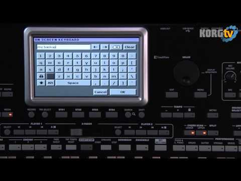 KORG TV / Pa3X Le Video Manual Teil 8/8 - PaAS, Global, Media und Updates