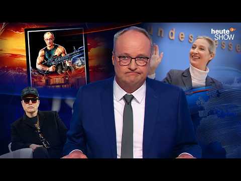 Nach der Wahl: Scholz tritt ab, Merz übernimmt, die AfD verdoppelt sich | heute-show vom 28.02.2025