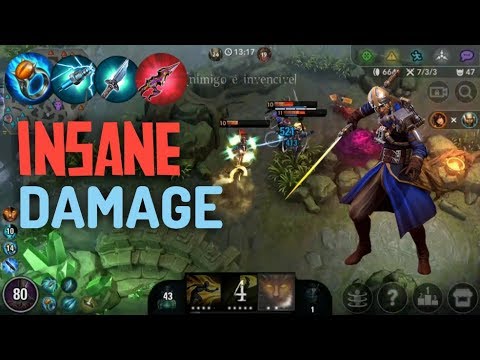 IDRIS CP JUNGLE INSANE DAMAGE - Vainglorious Gold Gameplay