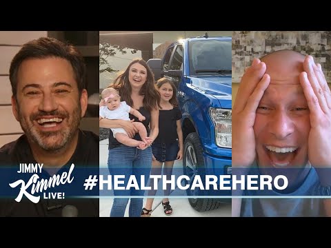 Jimmy Kimmel Surprises Navy Nurse with New Truck
