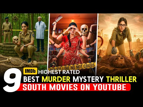 Top 9 Best South Indian Crime Thriller Movies in Hindi | South Indian Murder Mystery Movies In Hindi