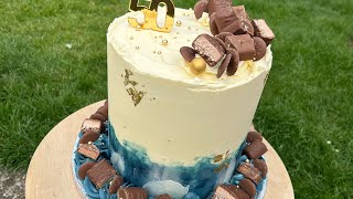 Decorate an 8 Inch Cake with me live