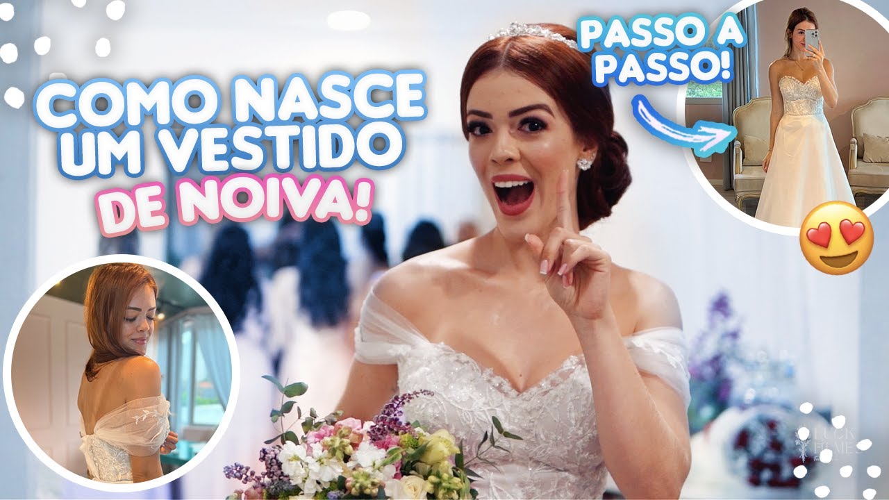 PROCESSO DE CRIAÇÃO DO MEU VESTIDO DE NOIVA - Provas, bastidores e MUITA emoção! #DiáriodaNoiva15