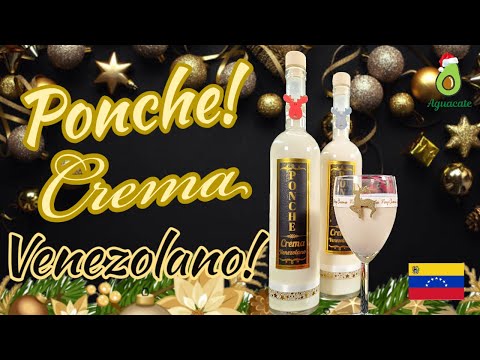 Como Hacer Ponche Crema Venezolano Receta Facil