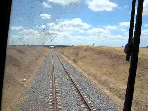 Na cabina da Alsthom 1944 (PTG 2012/3º Dia - Linha do Leste)