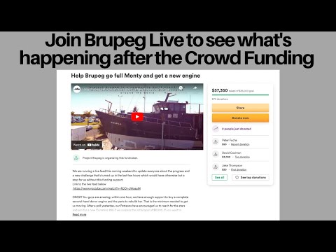 Reminder, Brupeg is running a live feed tomorrow to update you on Go Fund Me Progress