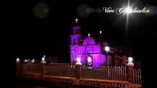 preview picture of video 'Iluminación multicolor de la Iglesia de Calcahualco'