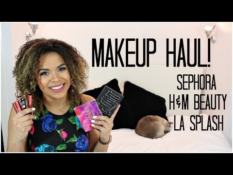 Makeup Haul! H&M Beauty, Sephora, LA Splash | samantha jane Video