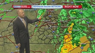 Chris Bailey's Forecast | Heavy rains slowly ends