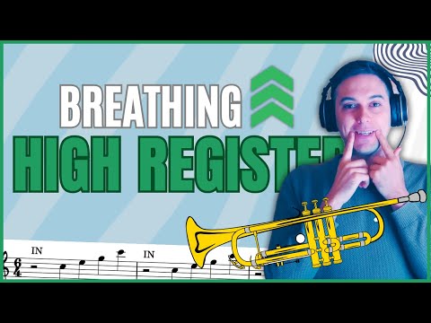 Trumpet high register breathing workout 🎺