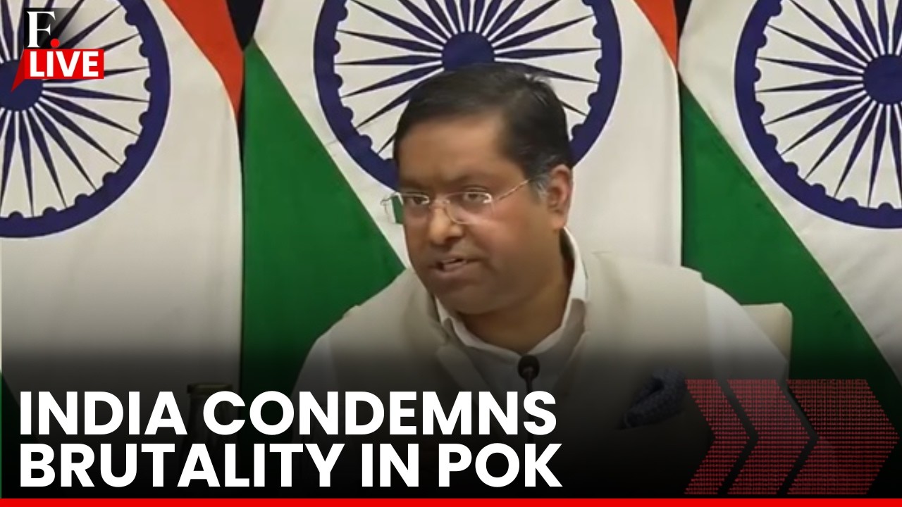 MEA Briefing LIVE: India Slams Pakistan's Brutality in PoK | Indian Ministry Of External Affairs