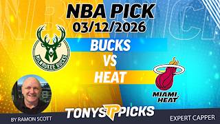 Bucks vs. Heat NBA Betting Odds & Picks, 3/12/26 | Night Moves Show