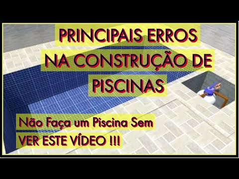DON'T MAKE A POOL WITHOUT VIEWING THIS VIDEO BEFORE. MAIN ERRORS IN CONSTRUCTION OF A SWIMMING POOL