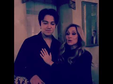 Dimash Kudaibergen and Lara Fabian Димаш Кудайберген и Лара Фабиан