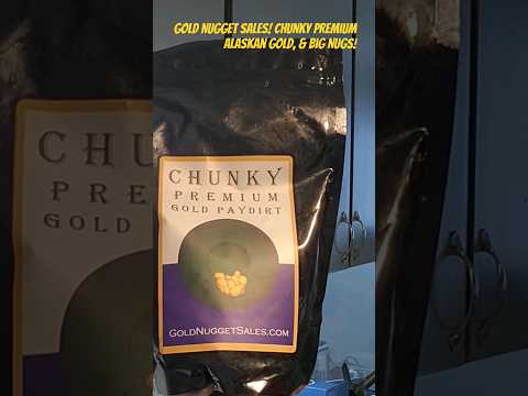 Gold Nugget Sales. Chunky Premium Gold Paydirt Review. #shorts #gold #paydirt
