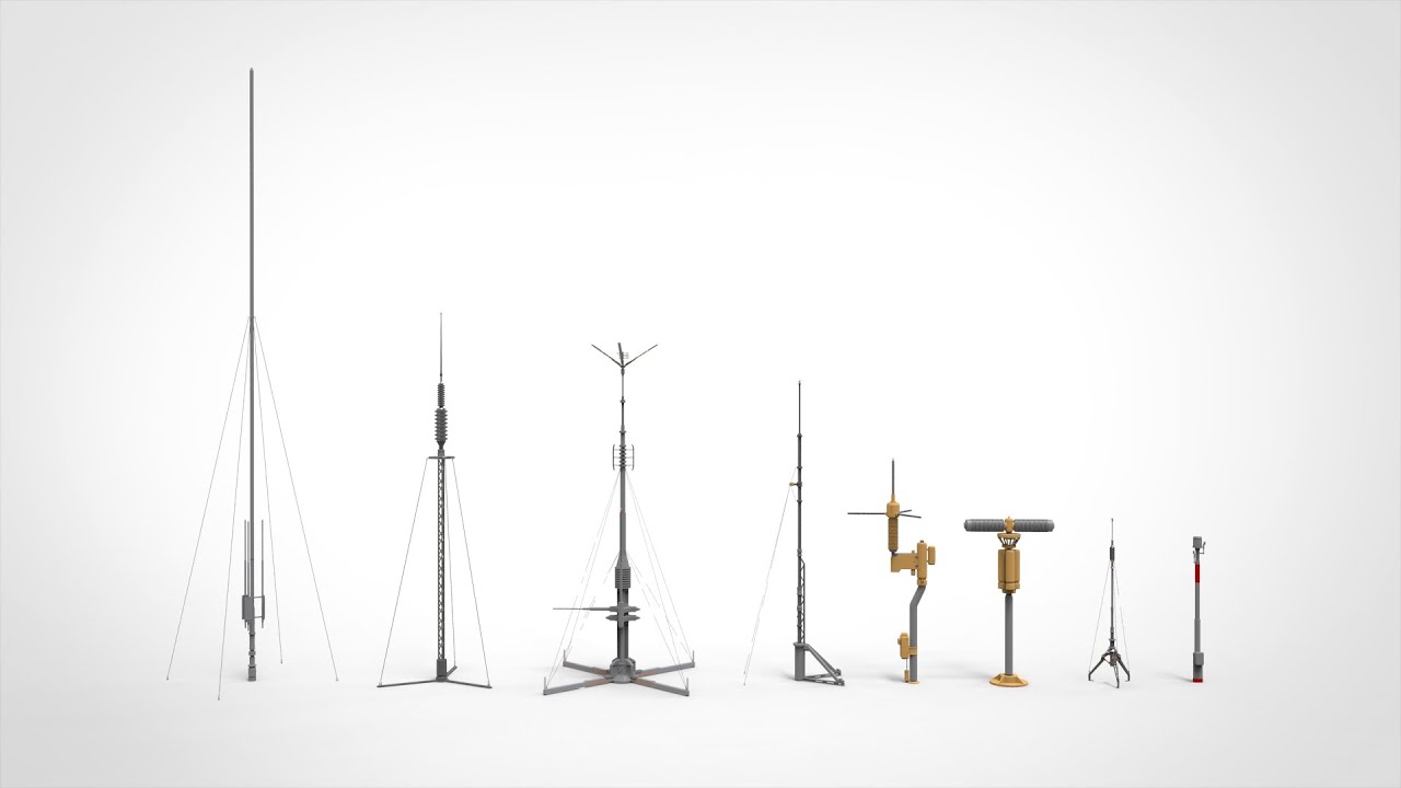 SF マスト 4 3Dモデル