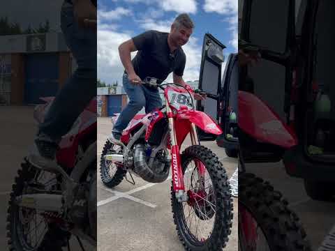 Starting a Brand New CR500 in Sneakers! #shorts