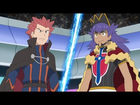 Lance vs Leon (Gyarados vs Charizard) AMV || Courtesy Call | Pokemon 2019 Episode 13