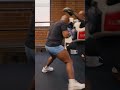 Mike Tyson Mitt Work