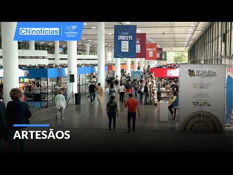 Salão do Artesanato reúne mais de 700 artesãos na capital paulista