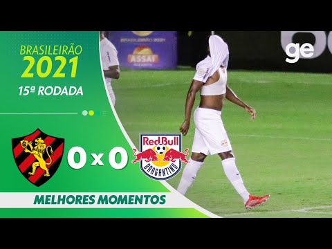 Gols e lances de Sport x Red Bull Bragantino