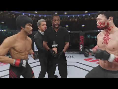 Knockout ! A zombie has attacked Bruce Lee ! ufc4