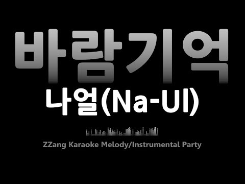 나얼(Na-Ul)-바람기억(Memory of the Wind)(Instrumental) [MR/노래방/KARAOKE]
