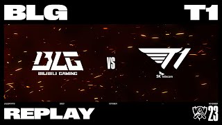 Worlds 2023 - BLG vs T1 // Swiss Stage Round 4
