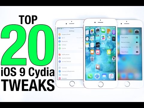 Top 20 iOS 9 Cydia Tweaks So Far! 9.0.2 Pangu Jailbreak Compatible