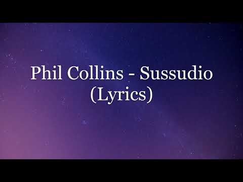 Phil Collins - Sussudio (Lyrics HD)