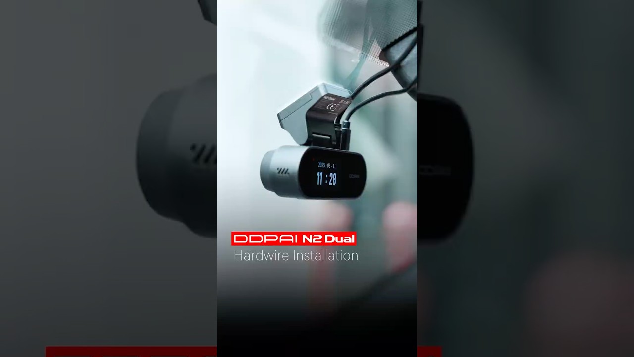 Install the DDPAI IPS Hardwire Kit with your N2 Dual and unlock round-the-clock monitoring. #DDPAI