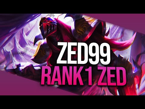 ZED99 "RANK 1 KOREAN ZED" Montage | Best Zed Plays