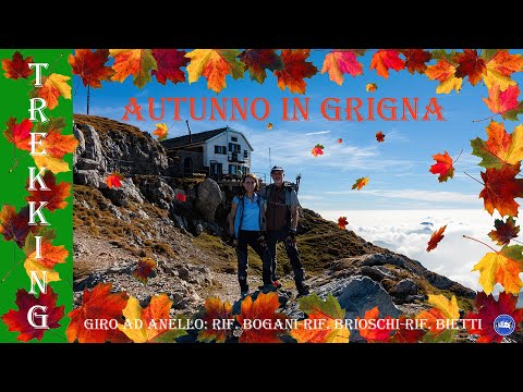 Autunno in Grigna - Giro ad anello: Rif. Bogani - Rif. Brioschi - Rif. Bietti.
