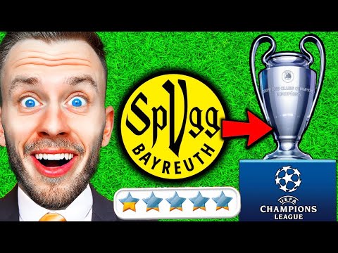 Ich habe die CHAMPIONS LEAGUE mit dem SCHLECHTESTEN DEUTSCHEN TEAM gewonnen! 🏆🇩🇪