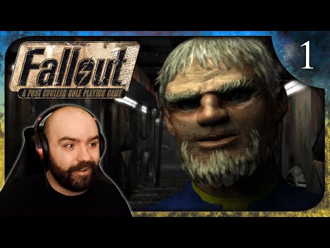Emerging From Vault 13 - Fallout | Blind Playthrough [Part 1]