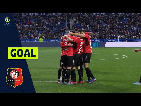 Goal Lovro MAJER (45' +1 - SRFC) OLYMPIQUE LYONNAIS - STADE RENNAIS FC (2-4) 21/22