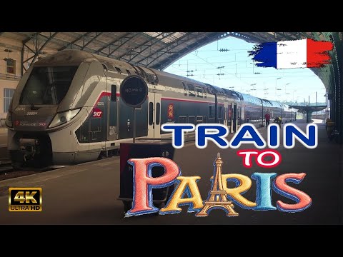 LE HAVRE to PARIS Saint-Lazare by Train - 2 HOURS Travel | FRANCE