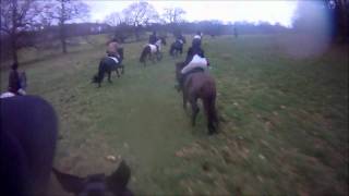 preview picture of video 'SC & RMA Sandhurst Draghunt Boxing Day 2011 - Minley'