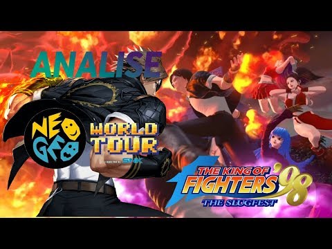 ANALISE DA LUTA KOF 98 WORLD TOUR ( MÃO SUBA VS KULA) (TOP-32) (ET VS CHENGLONG)  GLOBAL (TOP-16)